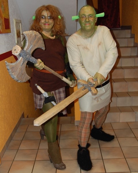 Als Viona und Shrek 